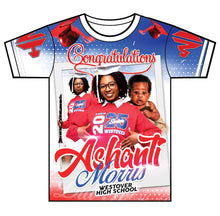 Load image into Gallery viewer, “Ashanti” Custom Designed Graduation shirt