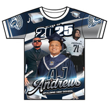 Load image into Gallery viewer, “Aj” Custom Designed Graduation shirt