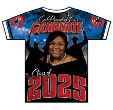 Load image into Gallery viewer, “Akeelah” Custom Designed Graduation shirt