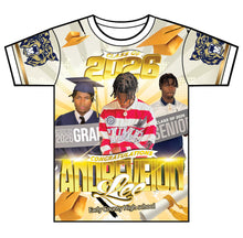 Load image into Gallery viewer, “Andreveion” Custom Designed 3D Graduation shirt
