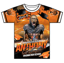 Load image into Gallery viewer, “Anthony Galberth” Custom Designed 3D Graduation shirt