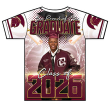 Load image into Gallery viewer, “Anton” Custom Designed 3D Graduation shirt