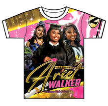 Load image into Gallery viewer, "Ariel Walker" Custom Designed Graduation 3D shirt