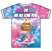 Load image into Gallery viewer, "Coming Soon" Custom Designed Baby Shower 3D shirt