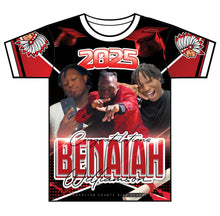 Load image into Gallery viewer, “Benaiah” Custom Designed Graduation shirt