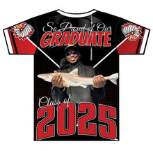 Load image into Gallery viewer, “Benaiah” Custom Designed Graduation shirt