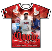Load image into Gallery viewer, "Big Tutty" Custom Designed Memorial 3D shirt