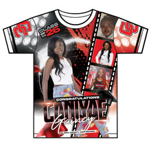 Load image into Gallery viewer, “Caniyae” Custom Designed 3D Graduation shirt
