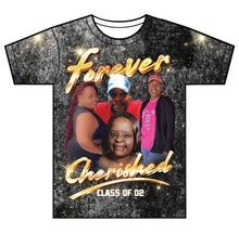 Load image into Gallery viewer, "Class of 02 Acid Wash" Custom Designed Class Reunion 3D shirt