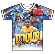 Load image into Gallery viewer, "D'iour" Custom Designed Birthday 3D shirt