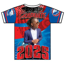 Load image into Gallery viewer, “Darnell” Custom Designed Graduation shirt