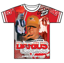 Load image into Gallery viewer, "Darius" Custom Designed Graduation 3D shirt