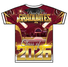 Load image into Gallery viewer, “De'Jayla & Jocquez” Custom Designed 3D Graduation shirt