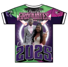 Load image into Gallery viewer, “Juan & Deziyah” Custom Designed Graduation shirt