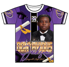 Load image into Gallery viewer, "Dontavious" Custom Designed Graduation 3D shirt