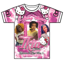 Load image into Gallery viewer, "Ikia" Custom Designed Memorial 3D shirt