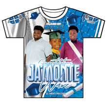 Load image into Gallery viewer, “Ja'Monte” Custom Designed Graduation shirt