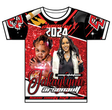 Load image into Gallery viewer, "Jakaylynn" Custom Designed Graduation 3D shirt