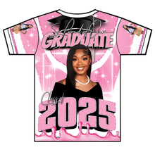Load image into Gallery viewer, “Jaleah” Custom Designed Graduation shirt
