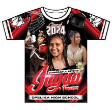 Load image into Gallery viewer, "Jayda" Custom Designed Graduation 3D shirt