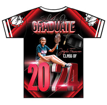 Load image into Gallery viewer, "Jayda" Custom Designed Graduation 3D shirt