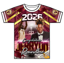 Load image into Gallery viewer, “Jerryon” Custom Designed 3D Graduation shirt