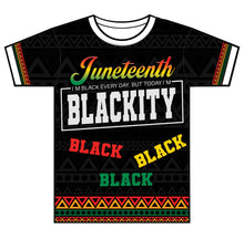 Load image into Gallery viewer, "Juneteenth" Blackity Black