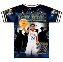 Load image into Gallery viewer, "Kanden" Custom Designed Graduation 3D shirt