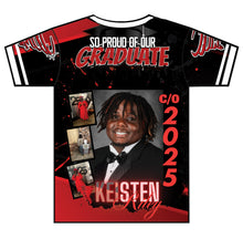 Load image into Gallery viewer, “Keisten” Custom Designed Graduation shirt