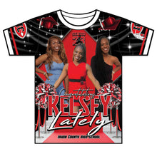 Load image into Gallery viewer, "Kelsey's Red Carpet" Custom Designed Graduation 3D shirt