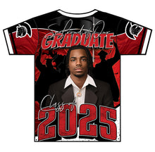Load image into Gallery viewer, “Kendarius” Custom Designed Graduation shirt