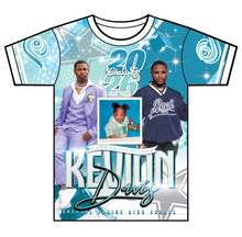 Load image into Gallery viewer, “Kevion” Custom Designed 3D Graduation shirt