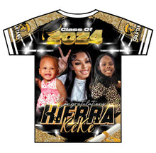 Load image into Gallery viewer, "Keke" Custom Designed Graduation 3D shirt