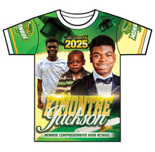 Load image into Gallery viewer, “Kimontre” Custom Designed Graduation shirt