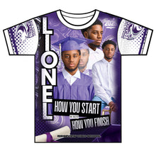 Load image into Gallery viewer, “Lionel” Custom Designed Graduation shirt