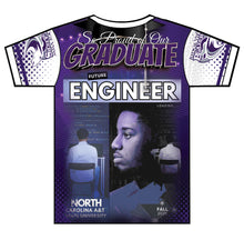Load image into Gallery viewer, “Lionel” Custom Designed Graduation shirt