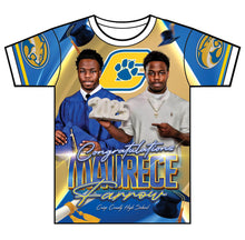 Load image into Gallery viewer, “Maurece” Custom Designed Graduation shirt