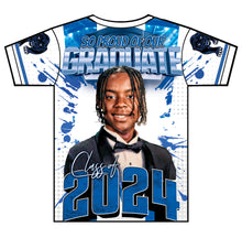 Load image into Gallery viewer, "Maurice" Custom Designed Graduation 3D shirt
