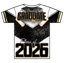 Load image into Gallery viewer, “Mckenzie Symone” Custom Designed 3D Graduation shirt