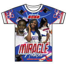 Load image into Gallery viewer, “Miracle Nobles” Custom Designed Graduation shirt