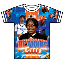 Load image into Gallery viewer, “Octavious” Custom Designed Graduation shirt