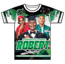 Load image into Gallery viewer, "Robert Stew" Custom Designed Graduation 3D shirt