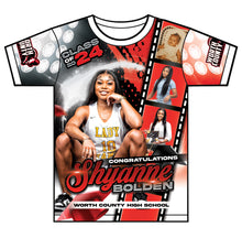 Load image into Gallery viewer, "Shyanne" Custom Designed Graduation 3D shirt