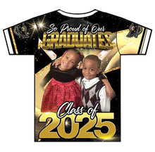 Load image into Gallery viewer, “Sutton & Chayson” Custom Designed Graduation shirt