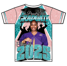 Load image into Gallery viewer, “Tamiah” Custom Designed Graduation shirt