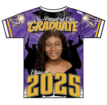 Load image into Gallery viewer, “Tany'ah” Custom Designed Graduation shirt