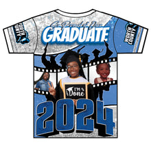 Load image into Gallery viewer, "Timerria" Custom Designed Graduation 3D shirt (Copy)