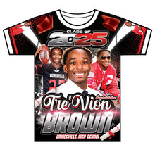 Load image into Gallery viewer, “Tre'Vion” Custom Designed Graduation shirt