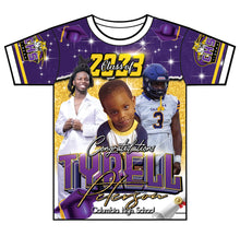 Load image into Gallery viewer, "Tyrell" Custom Designed Graduation 3D shirt