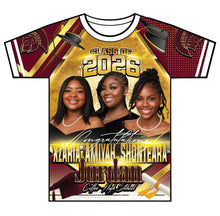 Load image into Gallery viewer, “Cousins” Custom Designed 3D Graduation shirt
